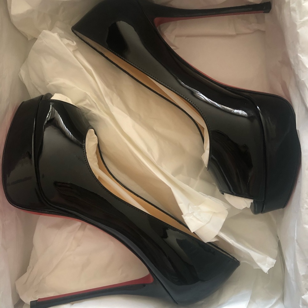 Christian Louboutin fetish peep